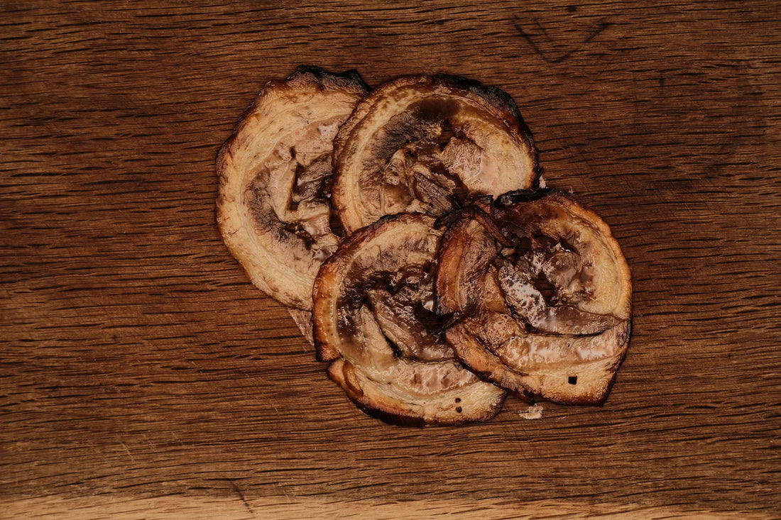 Sliced chashu in its Slurpped box