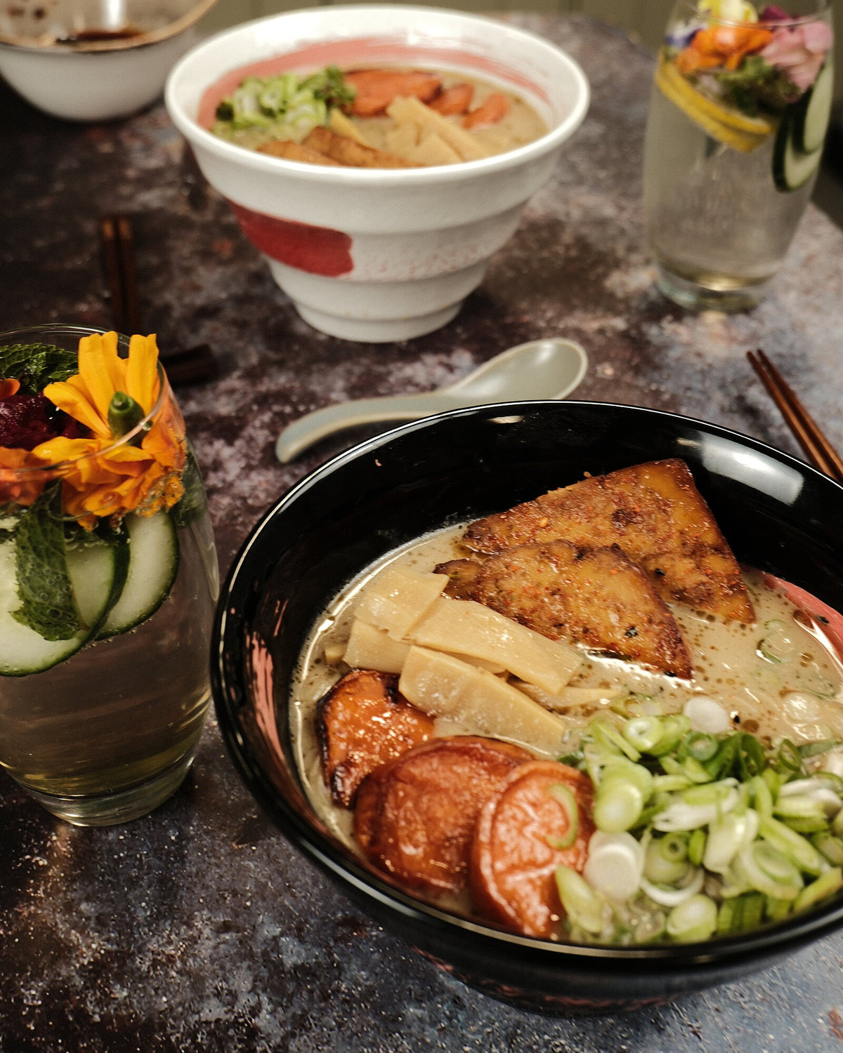 Smoked Tofu & Spiced Miso Ramen